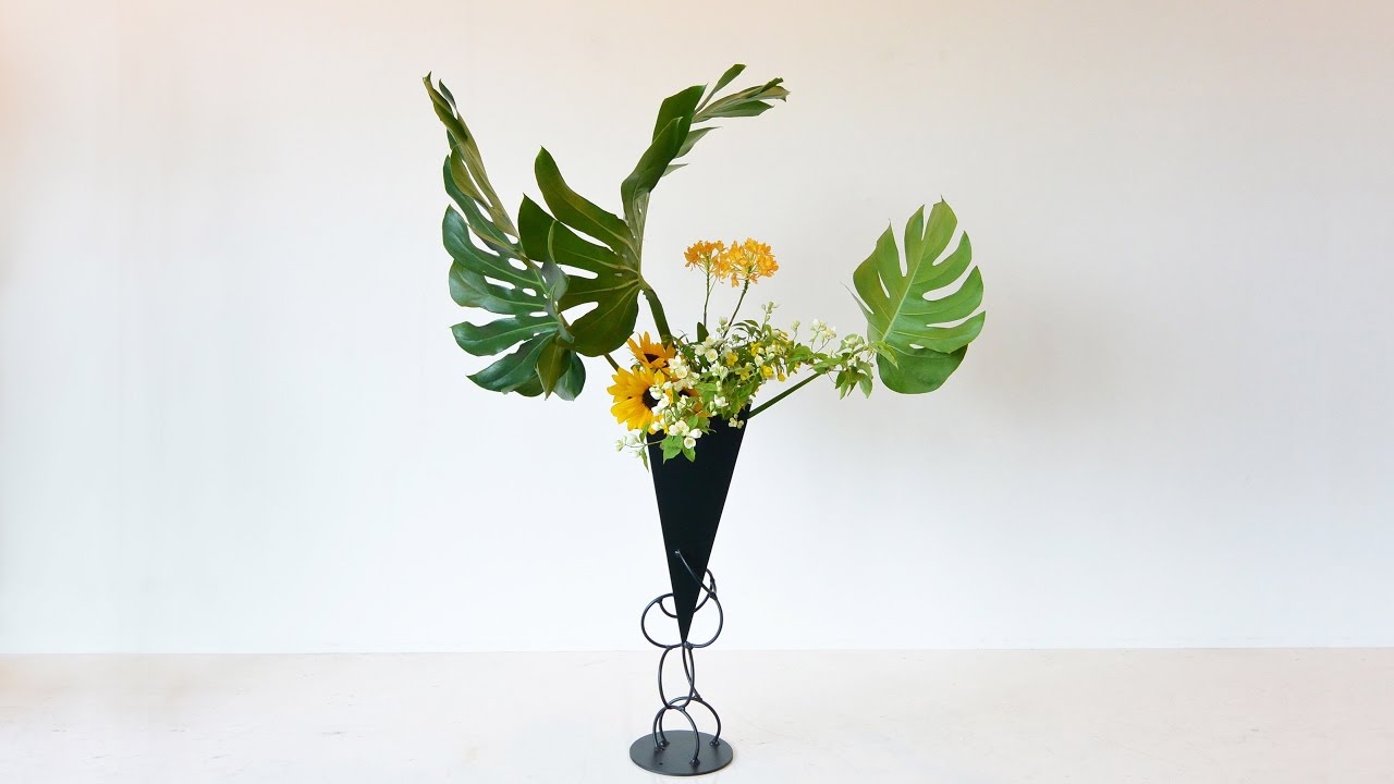 華道具 いけばな 龍生派 池坊 変形花器 小原流 草月流 自由花 一輪挿し