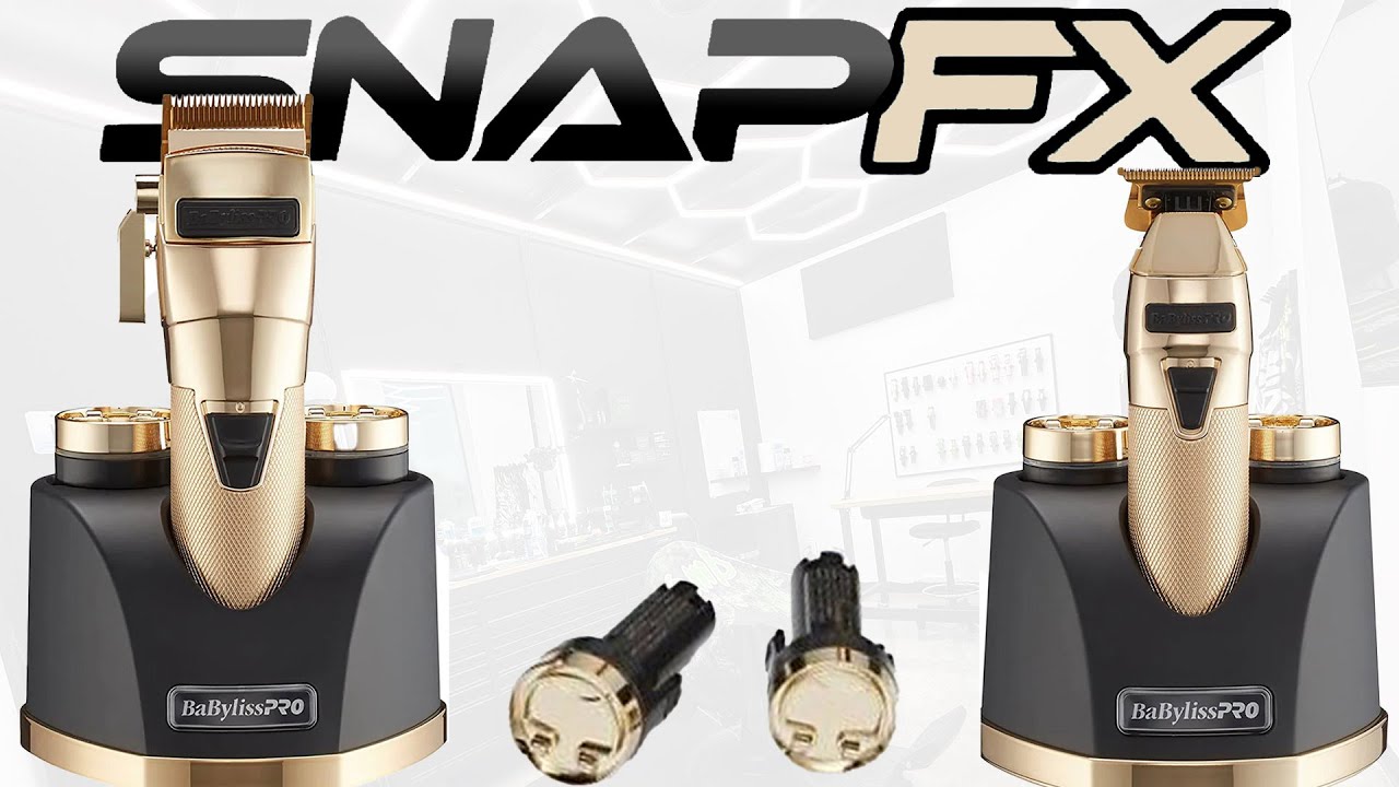 GOLD Babyliss Snap FX Clipper and Trimmer Unboxing and Review