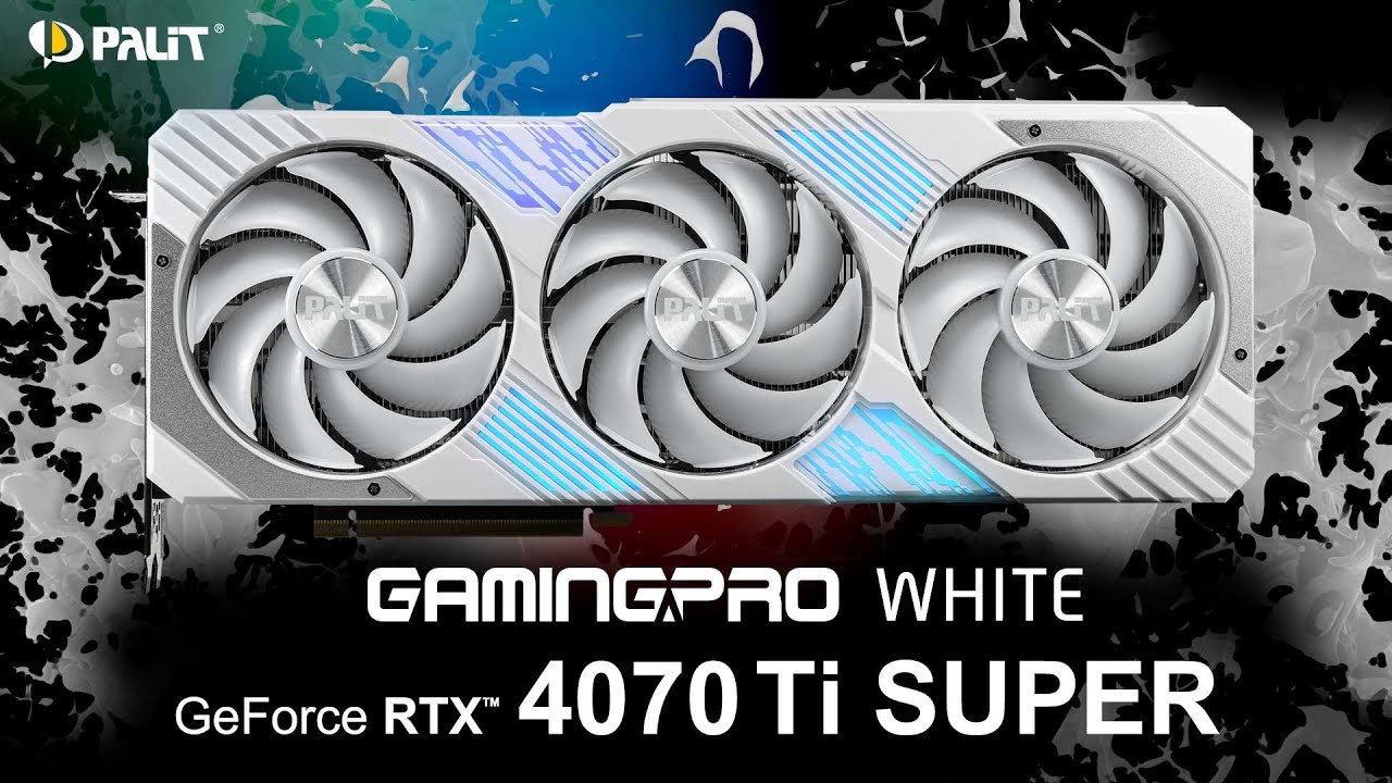 Palit Products - GeForce RTX™ 4070 Ti GamingPro White OC ::