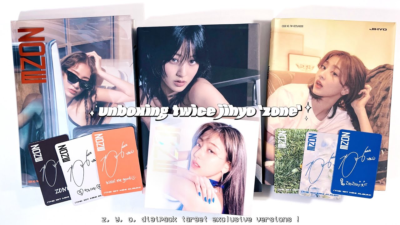 unboxing jihyo (twice) 