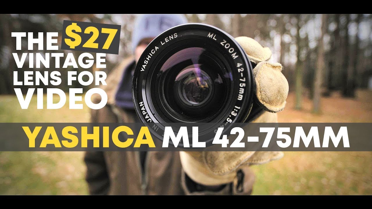 Vintage Lenses for Video: Yashica ML 42-75mm - YouTube
