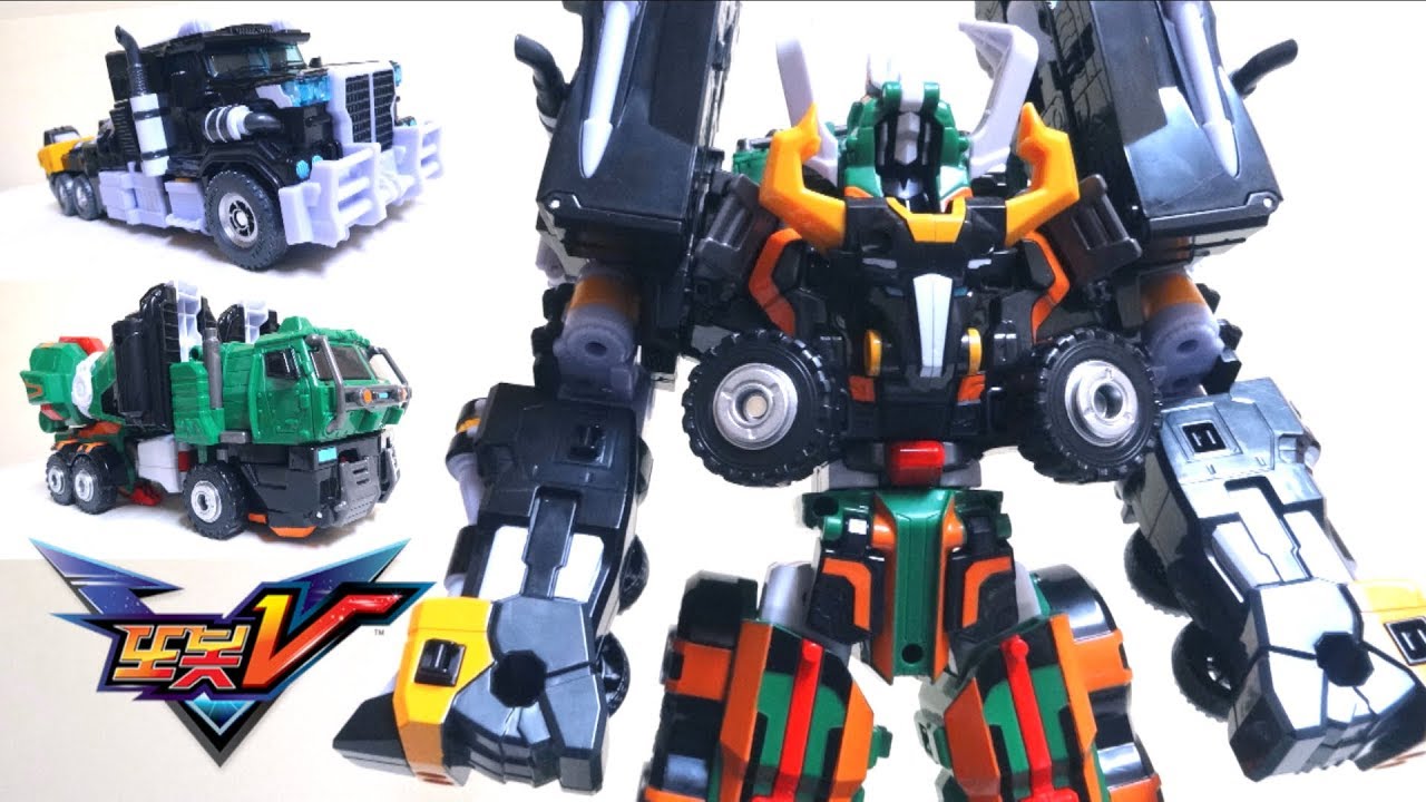 TOBOT V / 또봇V】Big Trail & Troll combiner Big Troll wotafa's