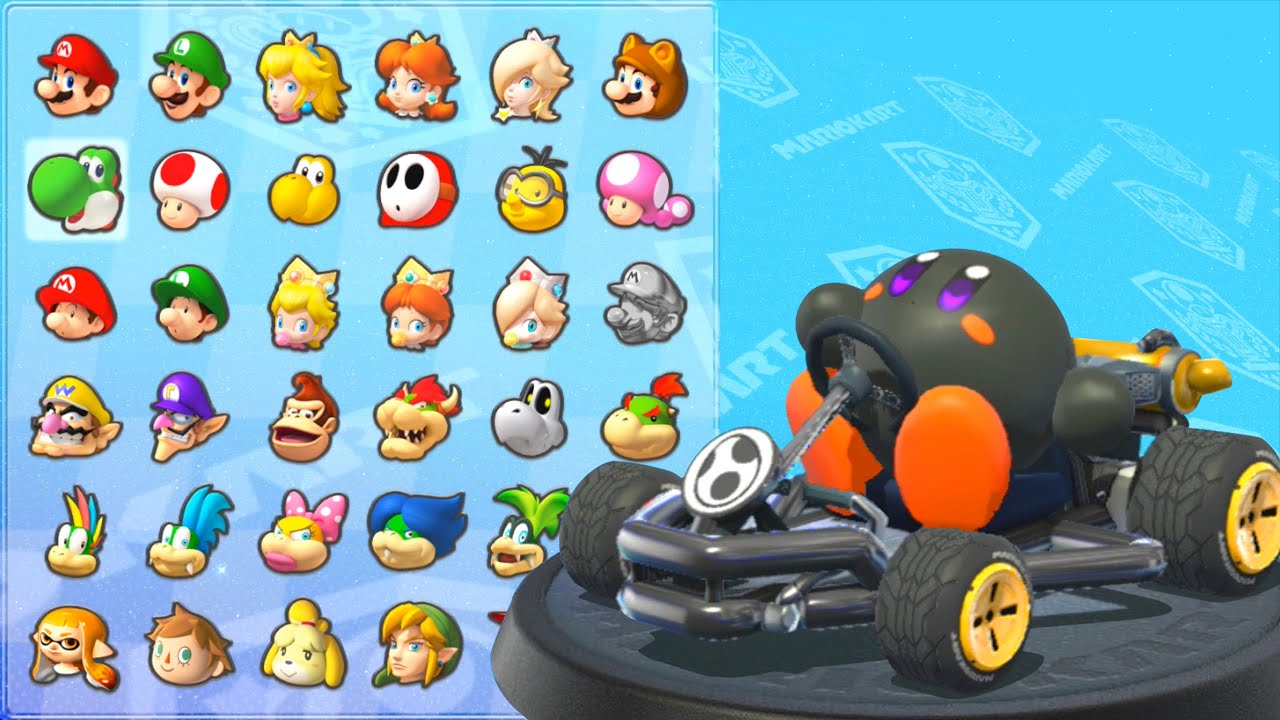 マリオカート8デラックス】カービィの新しい姿が参加でNintendo Switch