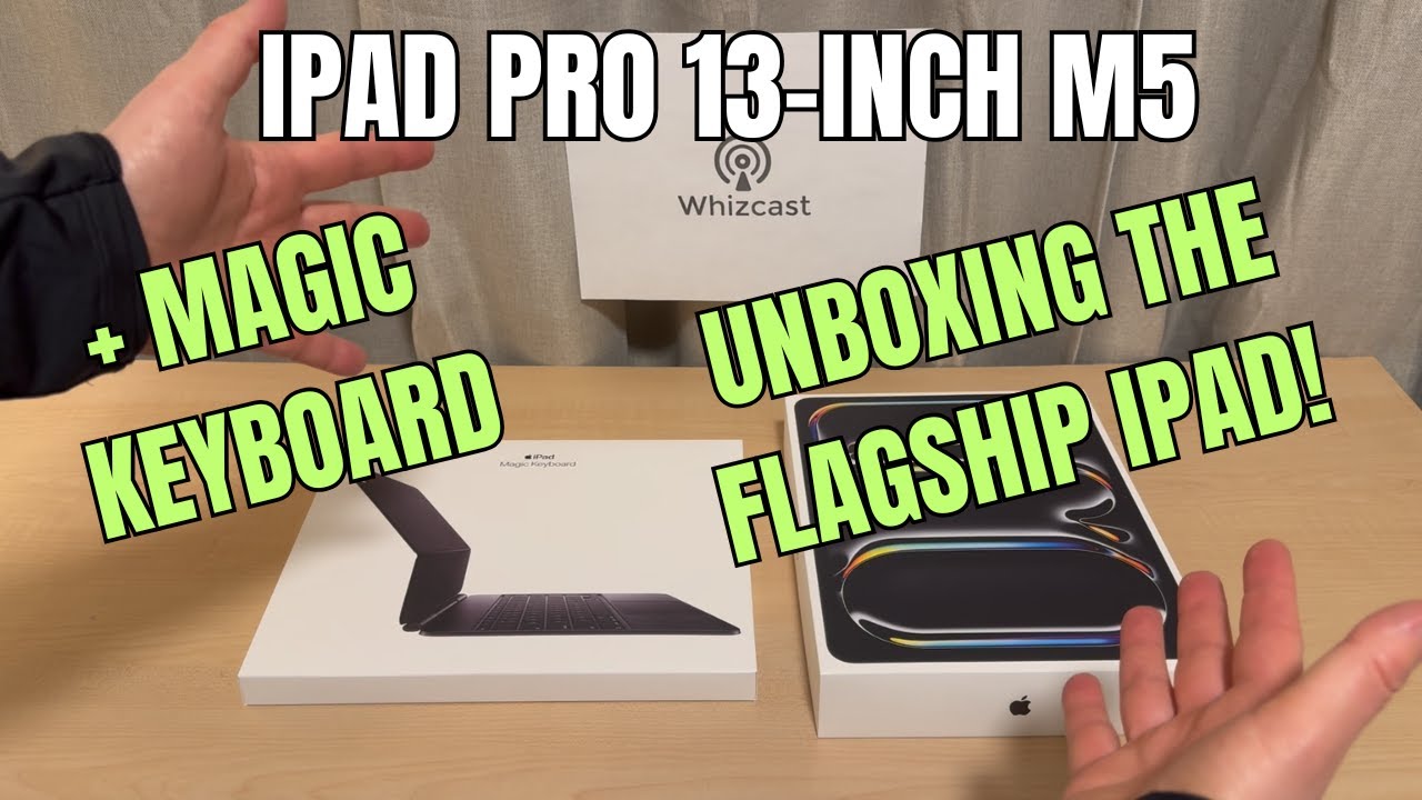 Unboxing M1 iPad Pro 12.9 + Apple Magic Keyboard + Apple Pencil