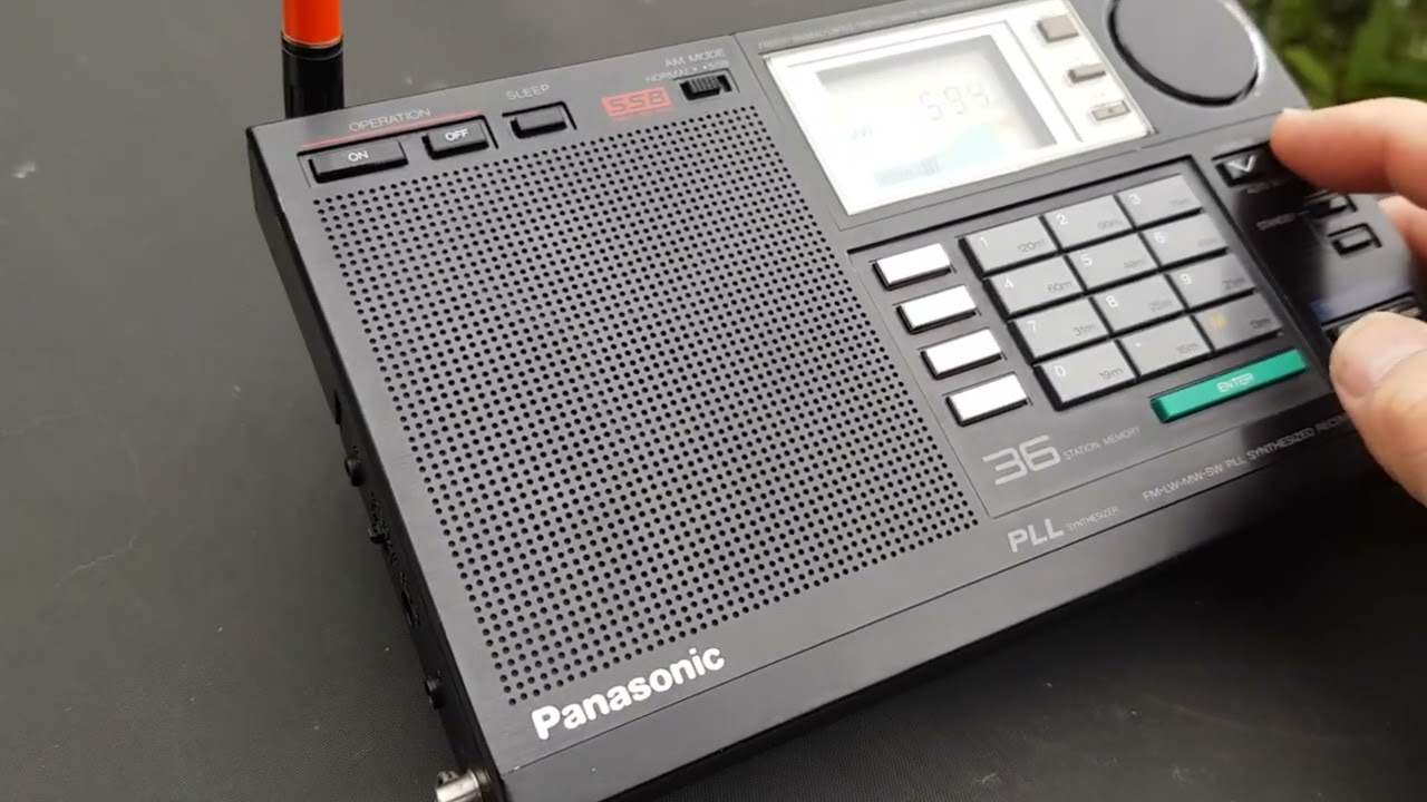 Panasonic RF-B65 final test - YouTube