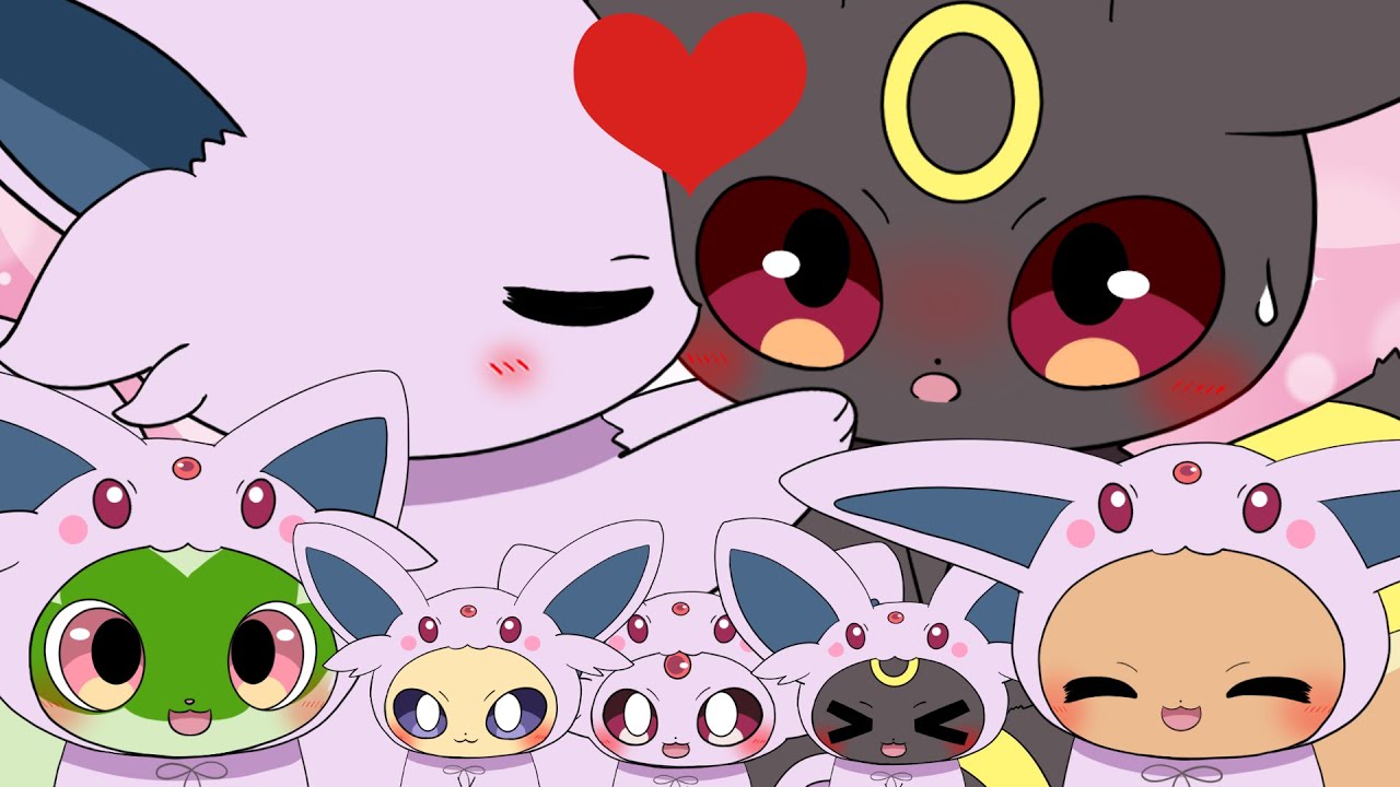 Espeon loves kissing!? | Pokémon SV / Animation - YouTube