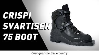 Crispi Svartisen 75mm Nordic Touring Boot: Ultimate Backcountry