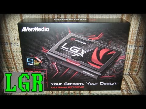 LGR - AVerMedia Live Gamer Extreme - Capture Device Review - YouTube