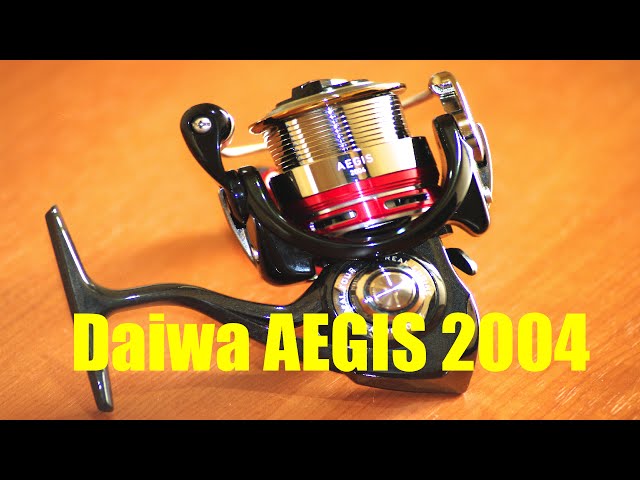 Daiwa reel USED AEGIS 2004 From JAPAN - YouTube