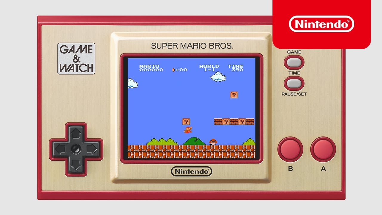 スーパーマリオ」が「GAME&WATCH」に！ 「GAME&WATCH SUPER MARIO BROS