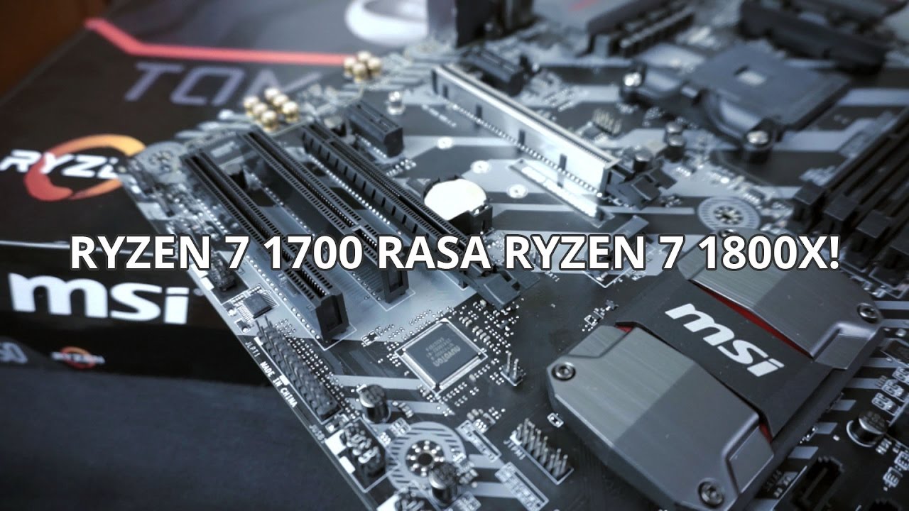 Overclocking AMD Ryzen 7 1700 Dengan Motherboard MSI B350 Tomahawk