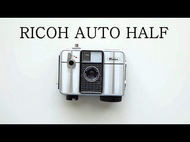 リコーのハーフフィルムカメラをテスト！ ricoh auto half film camera