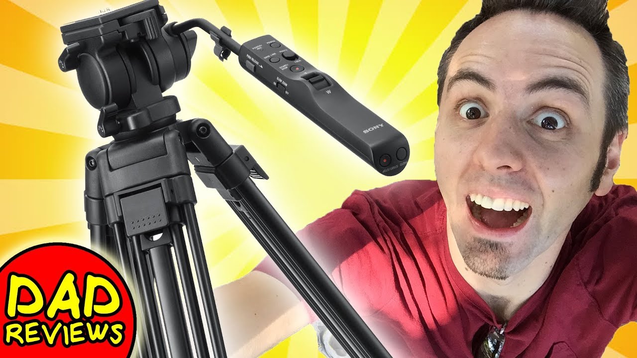 SONY カムコーダーサポート VCT-SP2BPのご紹介 - YouTube