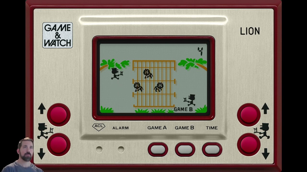 Nintendo Game & Watch: Lion MAME Gameplay - YouTube