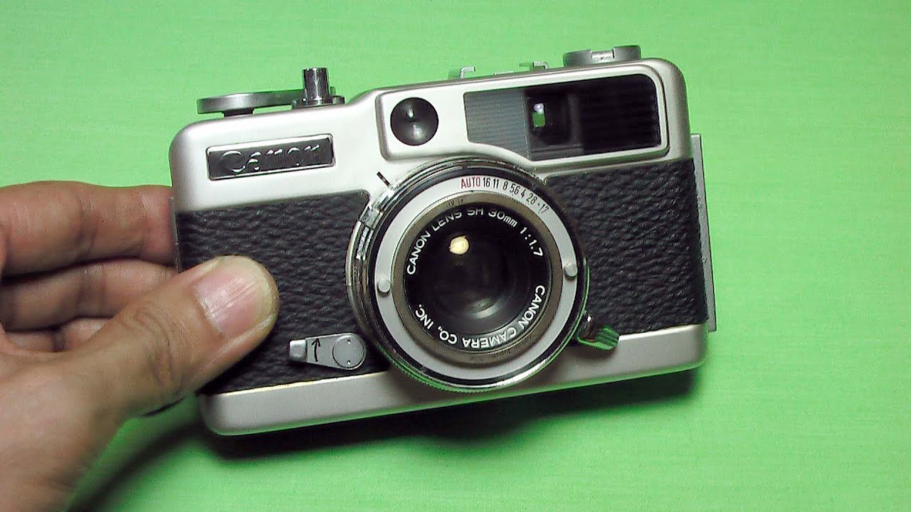 キャノン デミEE17の使い方 CANON demi EE17 How to use 1960s half