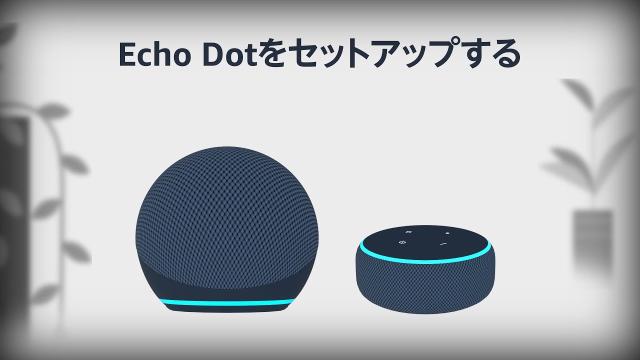 Echo Dotをセットアップする方法 - YouTube