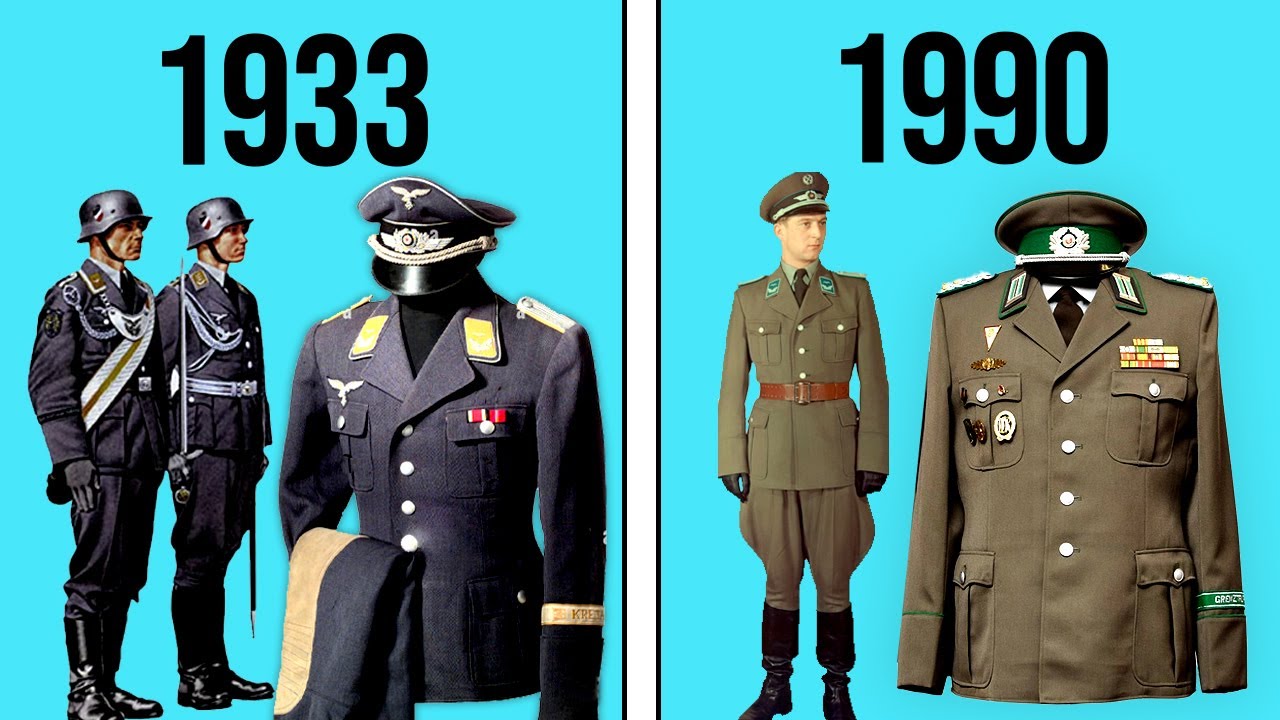 Evolution Of German Uniforms - YouTube