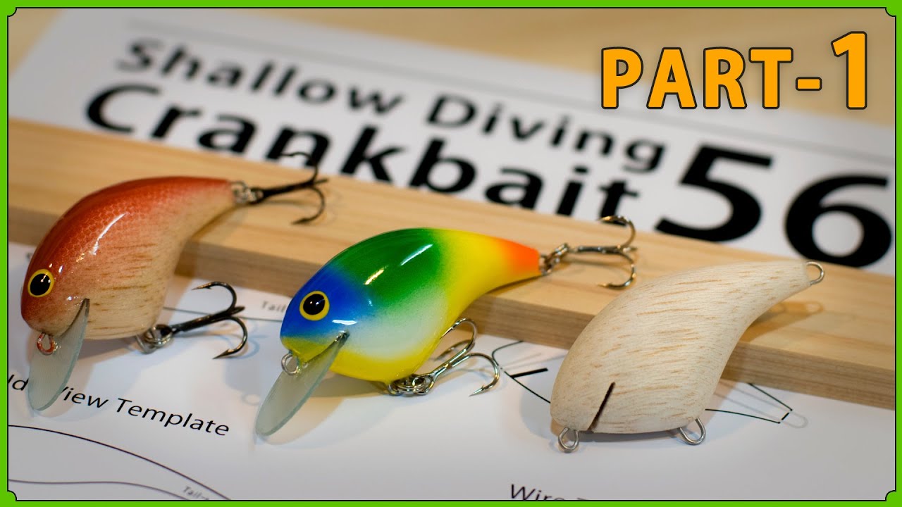 PART-1): Making a Rattle crankbaits with balsa wood. バルサシート