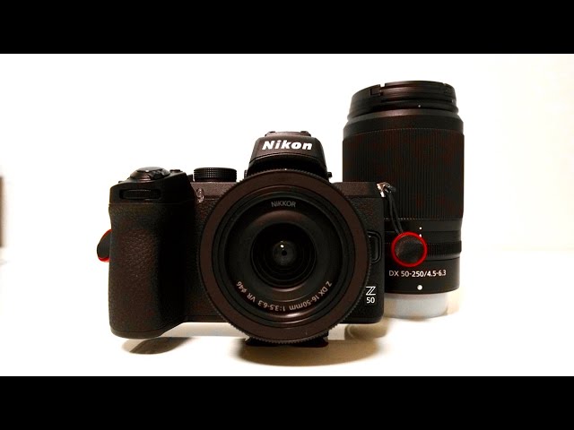 Nikon Z50 発売日に早速ダブルズームレンズキットを開封 - YouTube