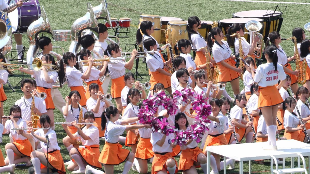 🍊京都橘高校吹奏楽部 122th サン・サン・オープンエアフェスティバル