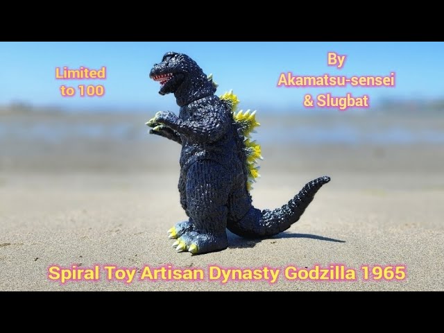 Spiral Toy Artisan Dynasty: Godzilla 1965 001 Figure Review