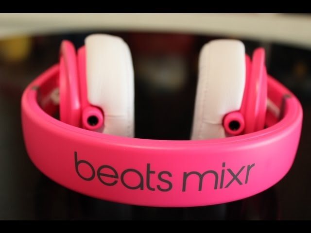 Beats By Dre Pink Neon Mixr Review - YouTube