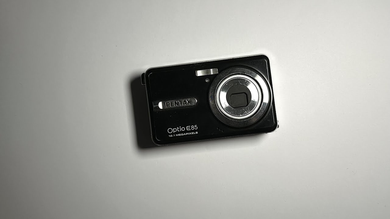 Pentax Optio E85 - YouTube