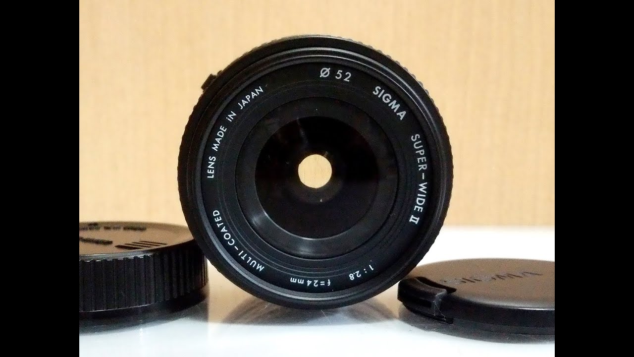 SIGMA SUPER-WIDE II 24mm F2.8 for Nikon F-Mount Auto Focus Lens