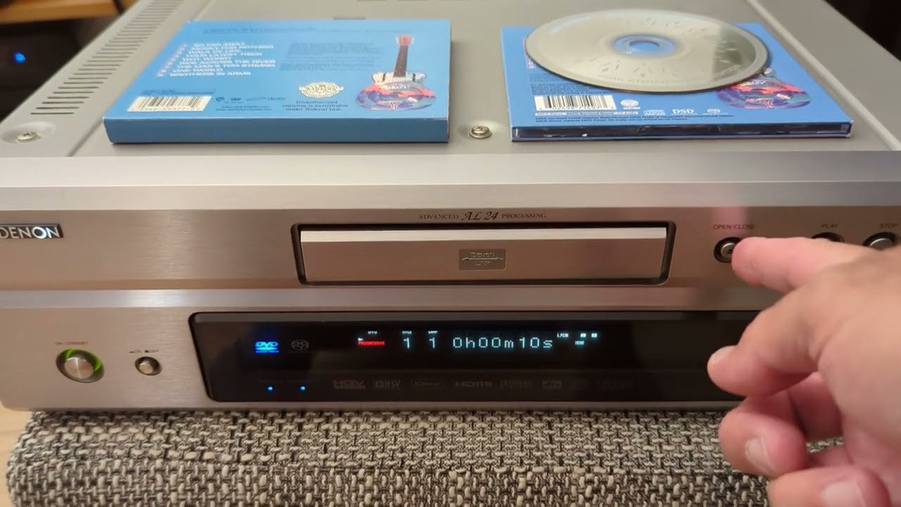 Denon DVD-3930 — Test DVD-Audio / SACD - YouTube