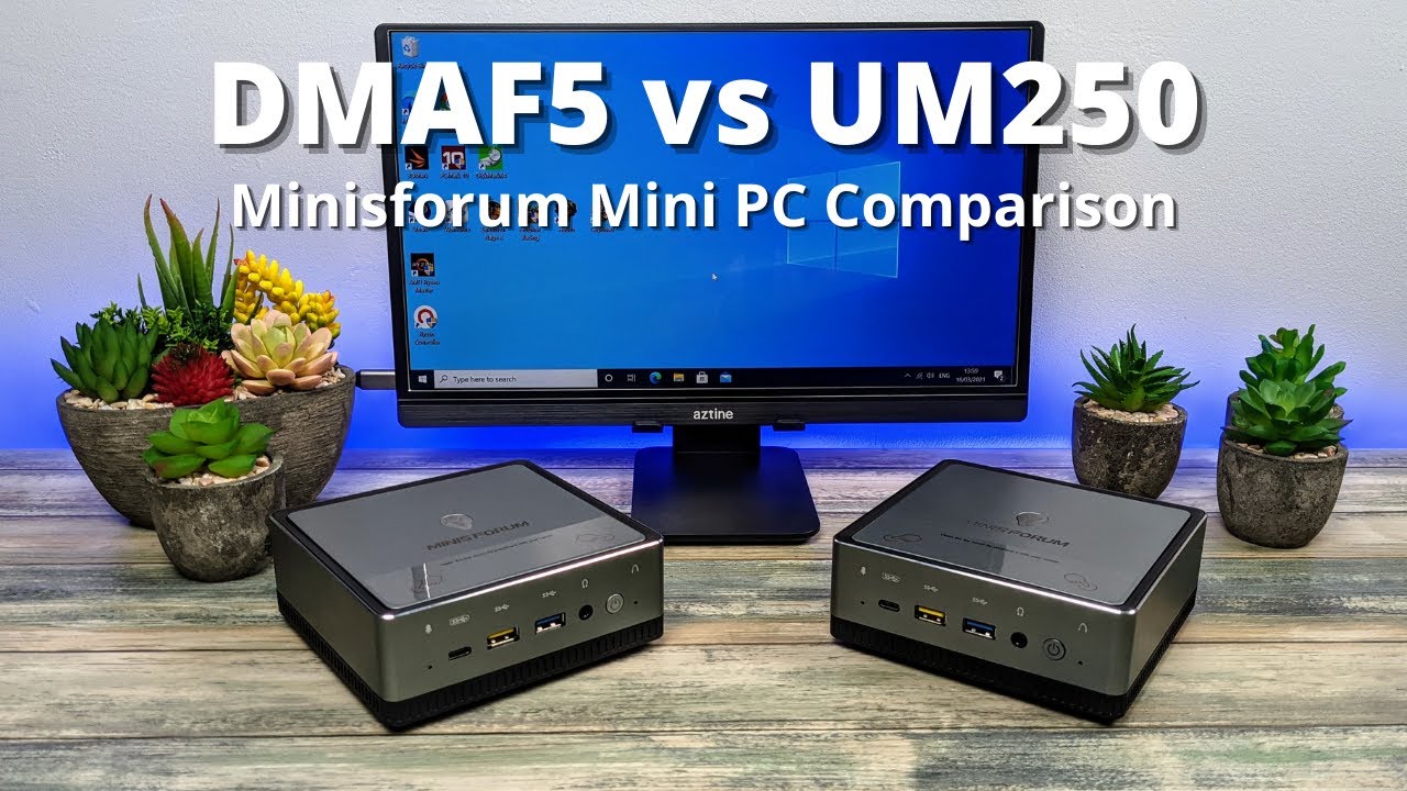 MinisForum DeskMini UM250 AMD Ryzen Mini PC - DROIX