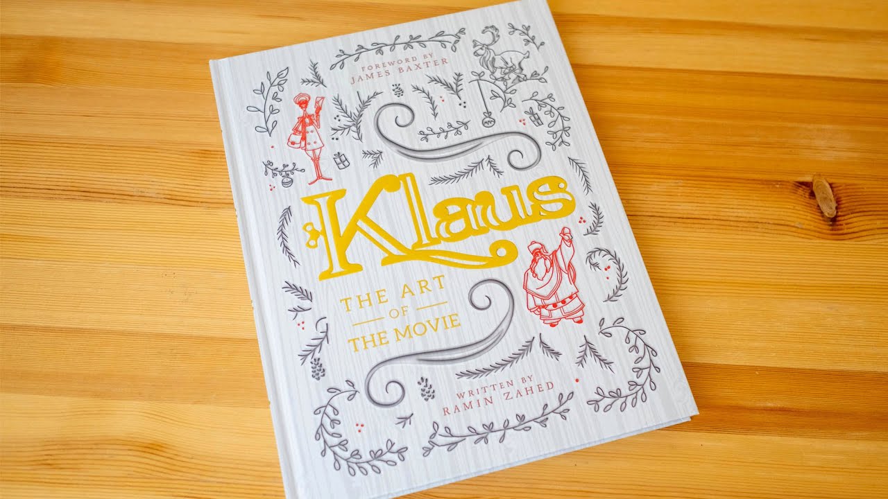 Klaus: The Art of the Movie (book flip) - YouTube