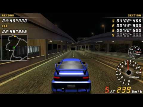 Wangan midnight portable C1 time trial - YouTube