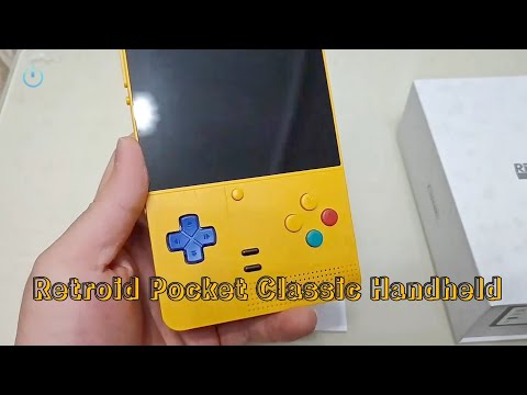 Retroid Pocket Classic Handheld First impressions Review - YouTube