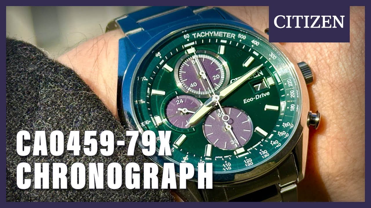 Unboxing The Citizen CA0459-79X - YouTube
