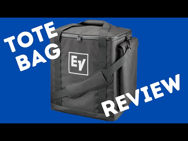 Electro Voice (EV) Everse 8 Tote Bag Review & My Alternative - YouTube