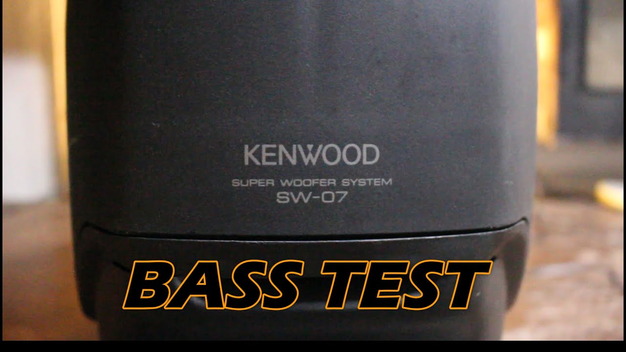 KENWOOD sw-07 - YouTube