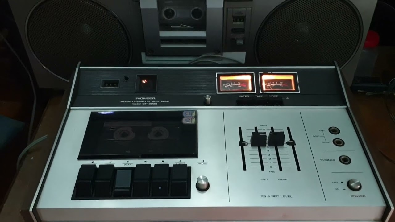 Deck Pioneer CT-3030| Japan| 1972 | ĐT 0919876088 - YouTube