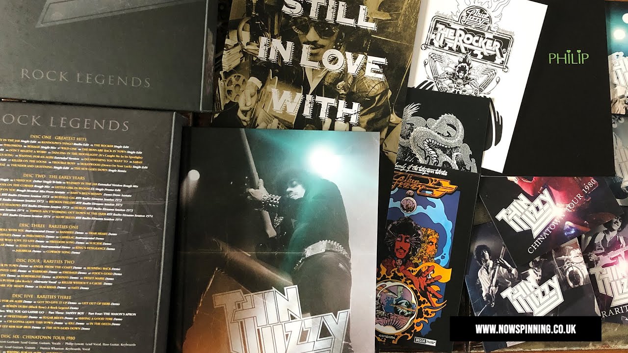 Unboxing the Thin Lizzy Rock Legends 6CD / DVD Box Set - YouTube