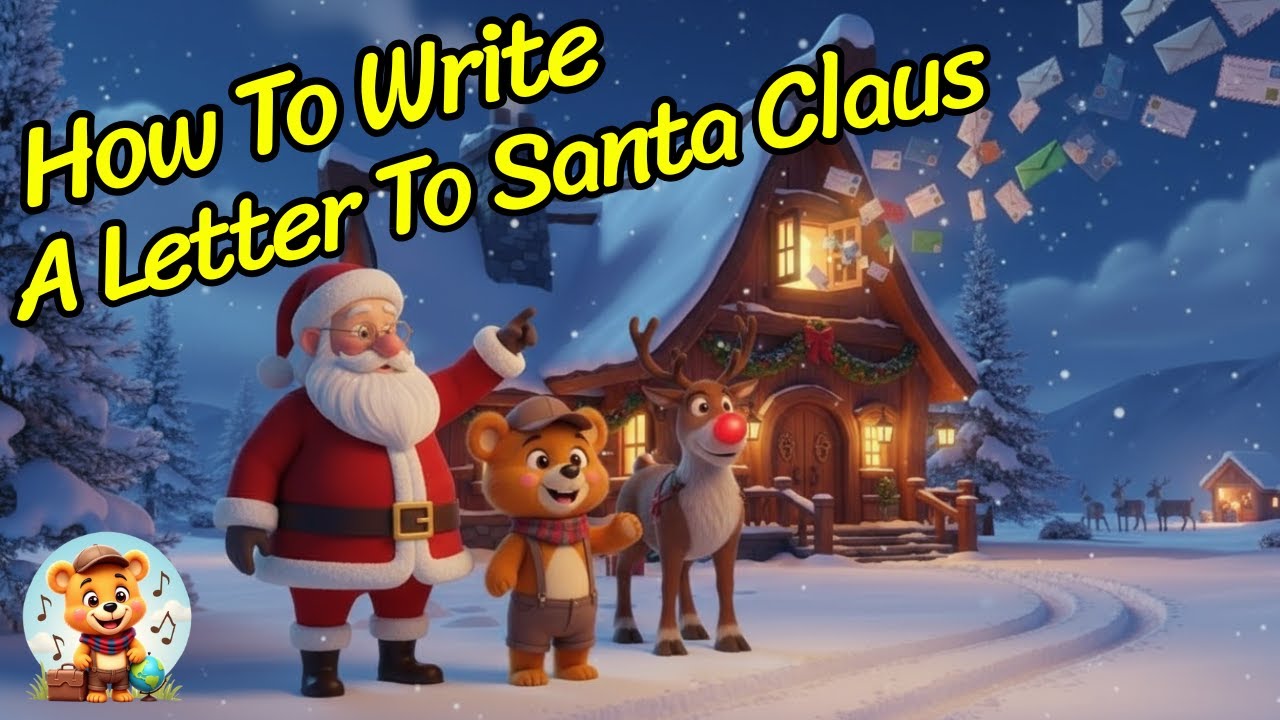 Letter To Santa - Song For Kids | Santa Claus Letter - YouTube