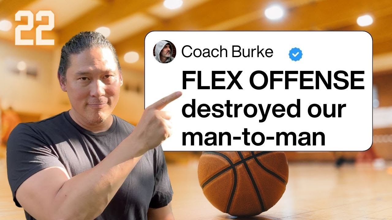How to Run The Flex Offense vs Man-to-Man Defense - YouTube