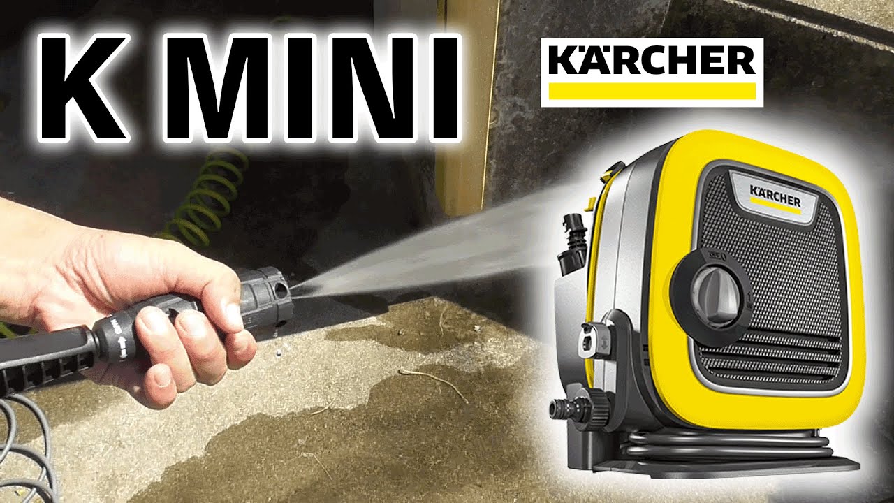 ケルヒャー】K MINI 買ってみたので手短にレビュー - YouTube