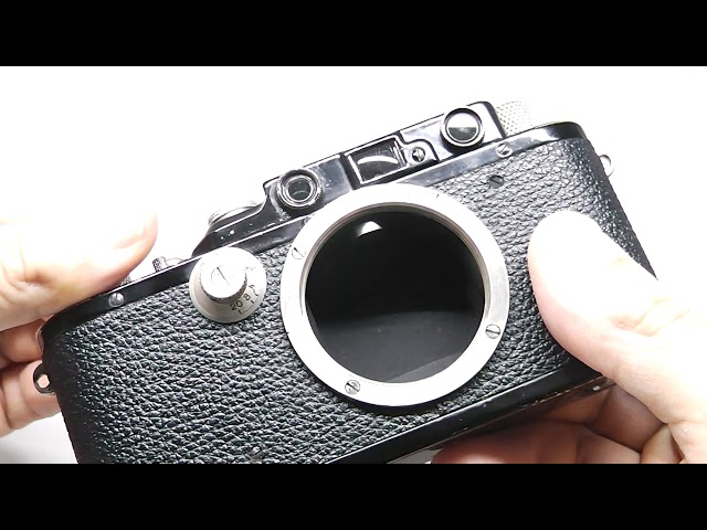 LEICA ライカ バルナック Ⅲ3 (D3) ブラックペイント 1933年製（整備