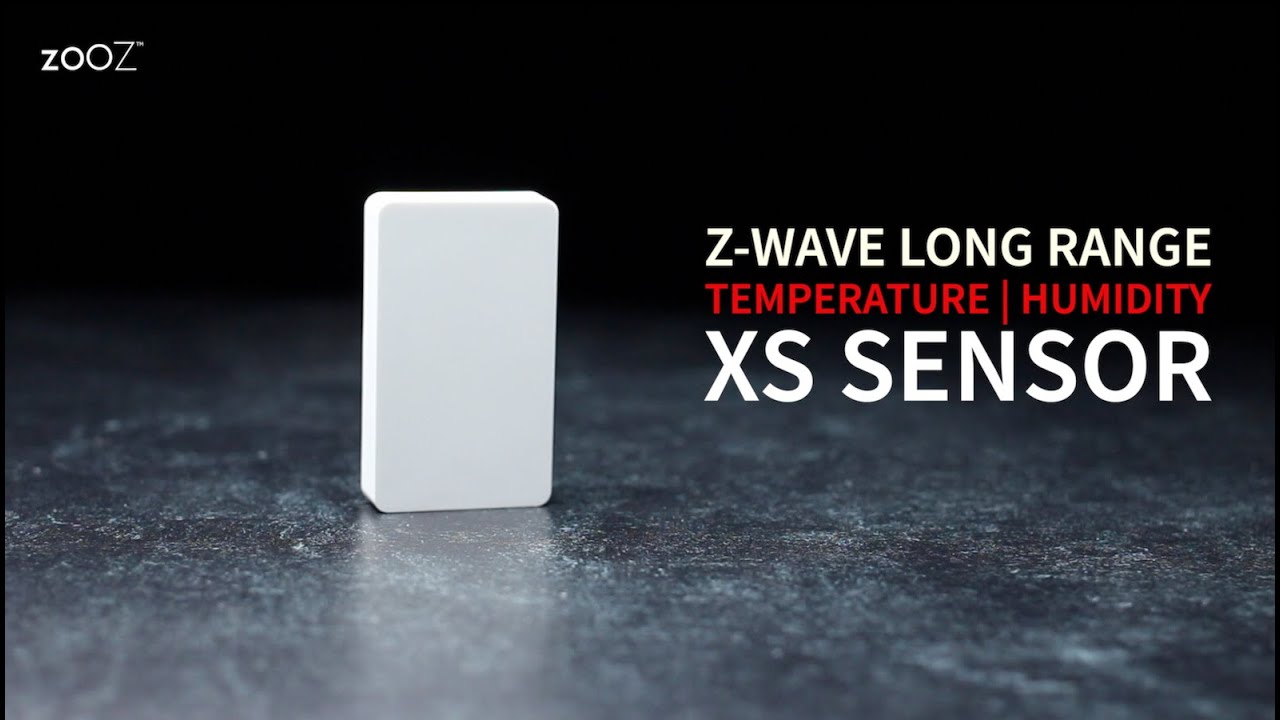 Zooz 800 Series Z-Wave Long Range XS Temperature | Humidity Sensor