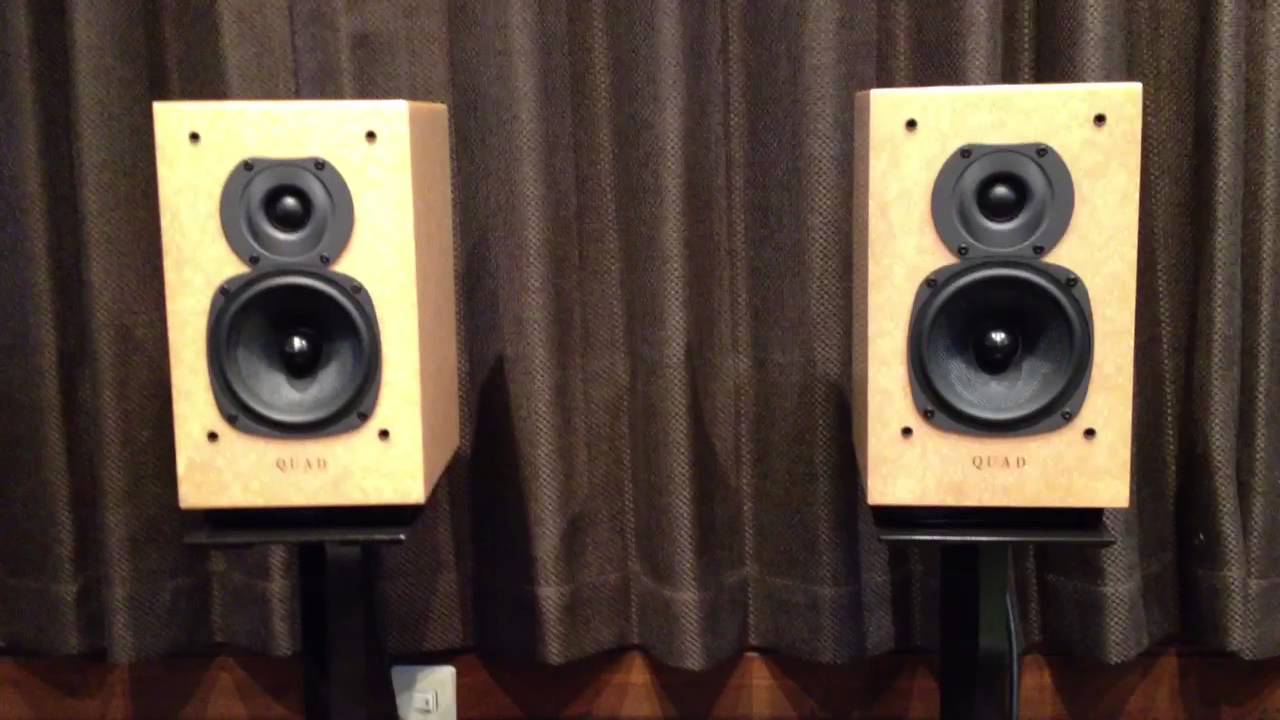 QUAD 11L2 ブックシェルフ型スピーカー - YouTube