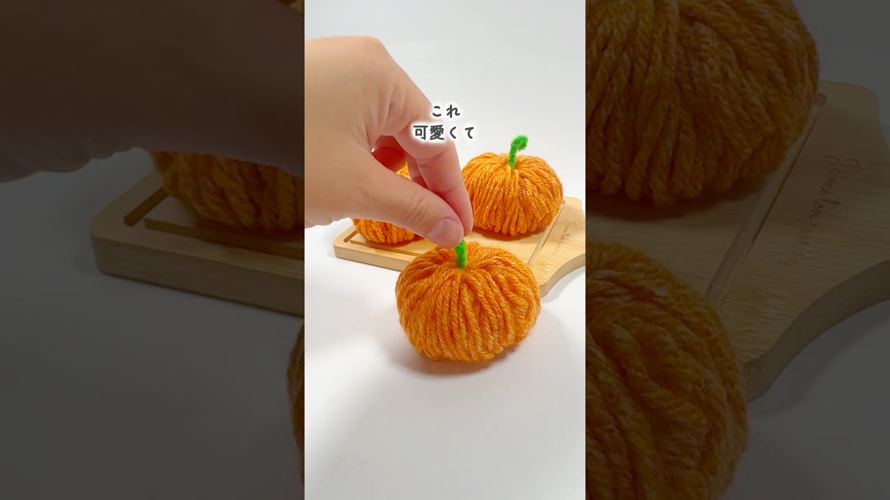 Just wrap it!] Heartwarming pumpkin #Playing at home #Time at home