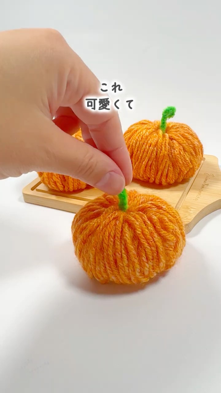 Just wrap it!] Heartwarming pumpkin #Playing at home #Time at home