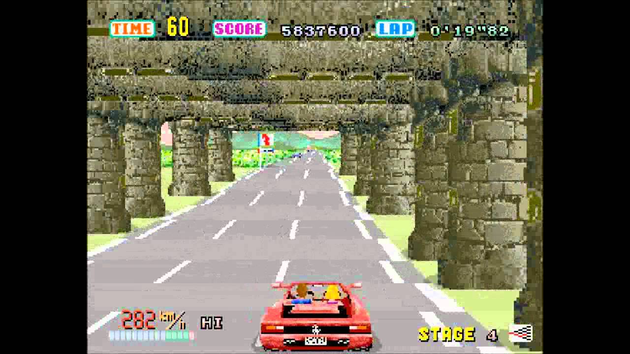 アウトラン セガサターン版 / Outrun Sega saturn - YouTube