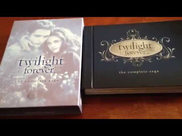 UNBOXING* TWILIGHT FOREVER: THE COMPLETE SAGA BLU RAY - 10 DISC