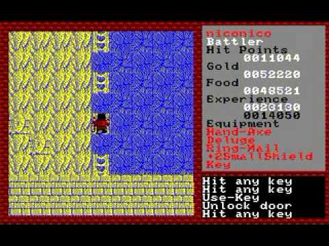PC-8801 ｻﾞﾅﾄﾞｩｼﾅﾘｵ II (Xanadu Scenario II) Clear 1/3 - YouTube