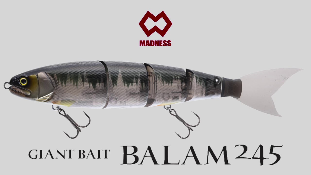 Madness Japans' Balam 245 Swimbait. - YouTube